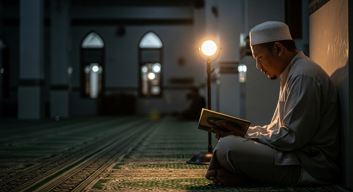 I'tikaf di Bulan Ramadhan: Hukum, Rukun, dan Tata Caranya