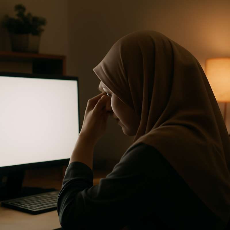 Ketika Mata Lelah, Hati Ikut Patah: Mengurai Hikmah di Balik Kelelahan Digital